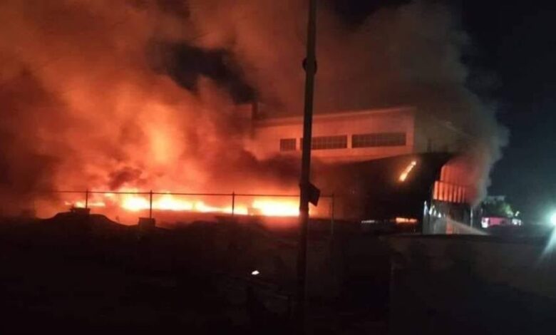 حصيلة حريق مستشفى الحسين