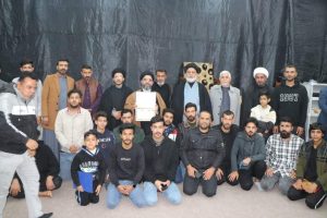 تكريم المؤسسات والهيئات والمواكب واللجان العاملة والمشاركة في الزيارة الفاطمية الكبرى بالنجف