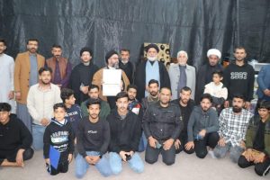 تكريم المؤسسات والهيئات والمواكب واللجان العاملة والمشاركة في الزيارة الفاطمية الكبرى بالنجف