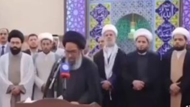 بالفيديو.. السيد صالح الجيزاني يحذر من عدم إلغاء ماراثون النساء في البصرة