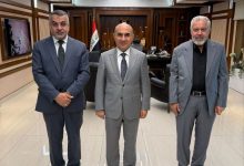 النائب حسن الاسدي وزير الإعمار يبحثان عدداً من المواضيع المهمة