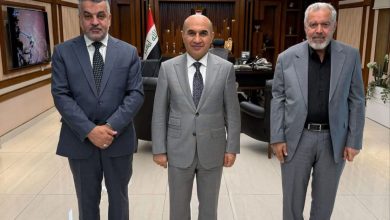 النائب حسن الاسدي وزير الإعمار يبحثان عدداً من المواضيع المهمة