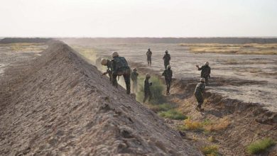 الحشد الشعبي ينفذ تمريناً تعبوياً لرفع الجاهزية القتالية