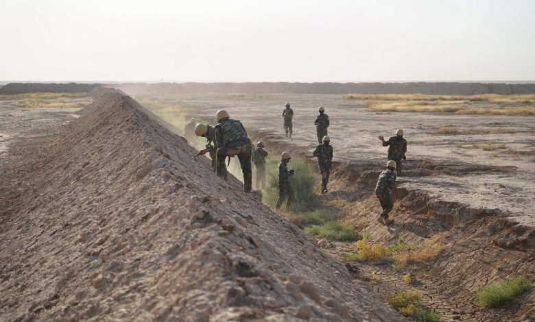 الحشد الشعبي ينفذ تمريناً تعبوياً لرفع الجاهزية القتالية