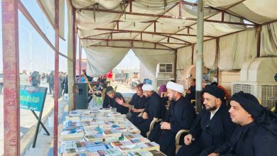 مكتب المرجع اليعقوبي بالمثنى يحيي ذكرى أربعينية الإمام الحسين (ع)