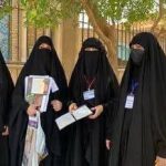 مجمع المبلّغات الرساليات في الرميثة يواكب مسيرة الزائرات نحو كربلاء بفعاليات توعوية ودينية