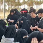 رساليات قضاء الحي يواصلن أنشطتهن التبليغية في مسيرة الأربعين