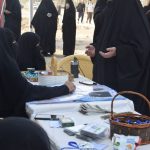 رساليات قضاء الحي يواصلن أنشطتهن التبليغية في مسيرة الأربعين