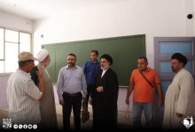 الهيئة العلمائية الإسلامية لأتباع أهل البيت (ع) في سوريا تتفقد منطقة تجمع مفرق حجيرة والقنيطرة