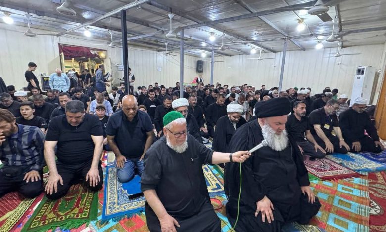 موكب مكتب المرجعية الدينية في منفذ الشلامجة يستقبل الزائرين وسط إشادة واسعة