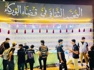 افتتاح المخيم الثقافي في قضاء الوركاء لتبليغ القيم الدينية خلال زيارة الأربعين