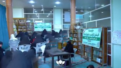 اشبال مؤسسة فيض زهراء كربلاء المقدّسة يحيون ذكرى استشهاد النبي الأعظم (ص)