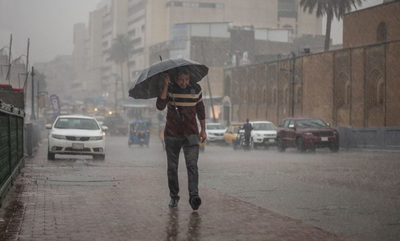 تصاعد الغبار