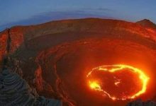 ثوران بركان