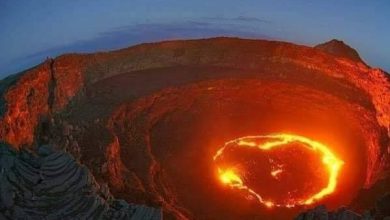 ثوران بركان