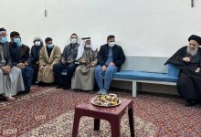 استقبال الزائرين