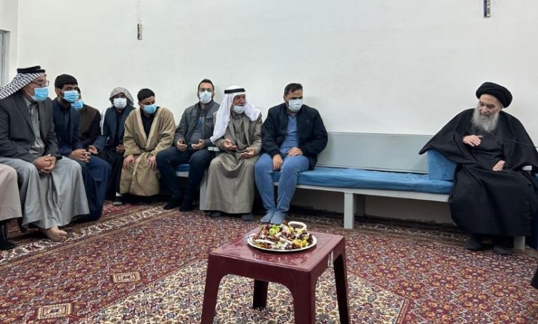 استقبال الزائرين