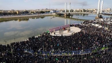 ذي قار تحيي ذكرى استشهاد الإمام الكاظم (ع) بتشييع رمزي وعرض مسرحي ومجالس عزاء