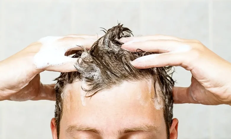 غسل الشعر