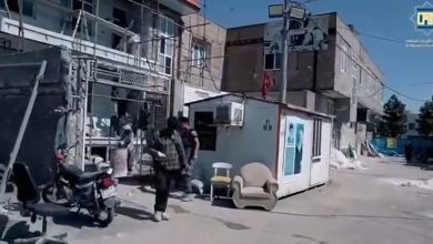 الدور المتضررة