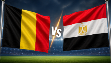 مصر وبلجيكا