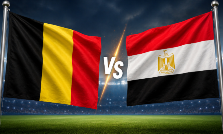 مصر وبلجيكا